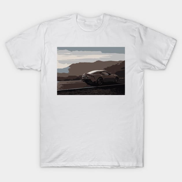 Toyota_supra_191 T-Shirt by 5thmonkey